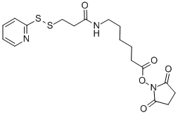CAS#: 158913-22-5, Succinimidyl 6-[3-(2-Pyridyldithio)Propionamido]Hexanoate