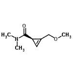 CAS 登录号：158918-32-2， (1R)-2-(甲氧基甲基)-N,N-二甲基-2-环丙烯-1-甲酰胺
