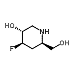 CAS#: 158955-59-0, (3R,4R,6R)-4-Fluoro-6-(Hydroxymethyl)-3-Piperidinol