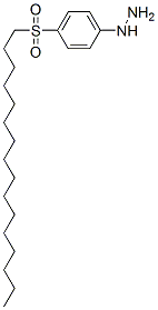 CAS 登录号：1590-67-6， [4-(十六烷基磺酰基)苯基]肼