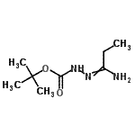 CAS#: 159016-21-4, 2-Methyl-2-Propanyl (2E)-2-(1-Aminopropylidene)Hydrazinecarboxylate