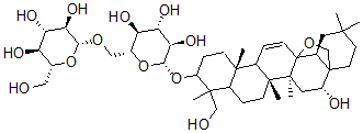 CAS 登录号：159122-00-6， 风轮甙X