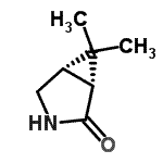 CAS#: 159172-92-6, (1R,5S)-6,6-Dimethyl-3-Azabicyclo[3.1.0]Hexan-2-One