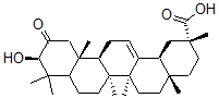 CAS#: 159359-63-4, (2R,4aS,6aR,6aS,6bR,10R,12aR,14bS)-10-Hydroxy-2,4a,6a,6b,9,9,12a-Heptamethyl-11-Oxo-3,4,5,6,6a,7,8,8a,10,12,13,14b-Dodecahydro-1H-Picene-2-Carboxylic Acid