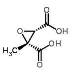 CAS 登录号：159464-64-9， (2R,3S)-2-甲基-2,3-环氧乙烷二甲酸