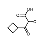 CAS#: 159503-27-2, 2-Chloro-3-Cyclobutyl-3-Oxopropanoic Acid