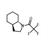 CAS 登录号：159551-37-8， 2,2,2-三氟-1-[(3aR,7aS)-八氢-1H-吲哚-1-基]乙酮