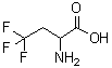 CAS 登录号：15959-93-0， 2-氨基-4,4,4-三氟-丁酸