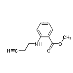 CAS#: 159642-45-2, Methyl 2-[(2-Cyanoethyl)Amino]Benzoate