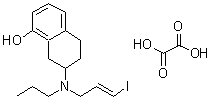 CAS 登录号：159651-91-9， 7-{[(2E)-3-碘-2-丙烯-1-基](丙基)氨基}-5,6,7,8-四氢-1-萘酚草酸盐(1:1)