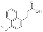CAS#: 15971-30-9, 3-(4-Methoxy-1-Naphthalenyl)-2-Propenoic Acid