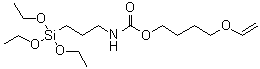 CAS 登录号：159856-61-8， 4-乙烯氧基丁基 N-(3-三乙氧基硅烷基丙基)氨基甲酸酯