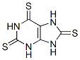 CAS 登录号：15986-33-1， 7,9-二氢-3H-嘌呤-2,6,8-三硫酮