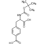 CAS#: 160063-50-3, 4-Carboxy-N-{[(2-Methyl-2-Propanyl)Oxy]Carbonyl}Phenylalanine
