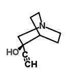 CAS#: 160127-75-3, (3S)-3-Ethynylquinuclidin-3-Ol