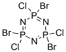CAS#: 16032-52-3, 2,4,6-Tribromo-2,4,6-Trichloro-2,2,4,4,6,6-Hexahydro-1,3,5,2,4,6-Triazatriphosphorine