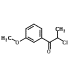 CAS 登录号：160388-15-8， 2-氯-1-(3-甲氧基苯基)-1-丙酮