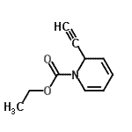 CAS#: 160464-59-5, Ethyl 2-Ethynyl-1(2H)-Pyridinecarboxylate