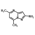 CAS#: 1605-78-3, 5,7-Dimethylpyrazolo[1,5-a]Pyrimidin-2-Amine
