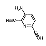 CAS 登录号：160602-48-2， 3-氨基-6-乙炔基-吡啶-2-甲腈