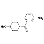 CAS#: 160647-73-4, (3-Aminophenyl)(4-Methyl-1-Piperazinyl)Methanone