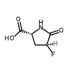 CAS 登录号：160705-73-7， (4S)-4-氟-5-氧代-D-脯氨酸