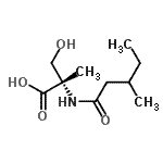 CAS#: 160741-50-4, 2-Methyl-N-(3-Methylpentanoyl)-L-Serine