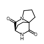 CAS 登录号：160814-68-6， (7R)-5,8-二氮杂三环[5.2.2.0<sup>1,5</sup>]十一烷-6,9-二酮