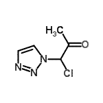 CAS 登录号：160921-54-0， 1-氯-1-(1H-1,2,3-三唑-1-基)丙酮