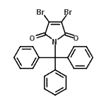 CAS#: 160989-35-5, 3,4-Dibromo-1-Trityl-1H-Pyrrole-2,5-Dione