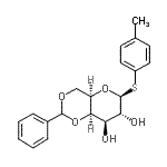 CAS#: 161007-96-1, 4-Methylphenyl 4,6-O-Benzylidene-1-Thio-beta-D-Galactopyranoside