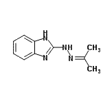 CAS#: 161035-86-5, 2-(2-Isopropylidenehydrazino)-1H-Benzimidazole