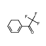 CAS 登录号：161096-44-2， 1-(1,3-环己二烯-1-基)-2,2,2-三氟乙烷酮