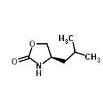 CAS 登录号：161106-42-9， (4R)-4-异丁基-1,3-恶唑烷-2-酮
