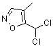 CAS 登录号：161144-79-2， 5-(二氯甲基)-4-甲基-1,2-恶唑