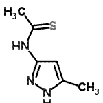 CAS#: 161153-68-0, N-(5-Methyl-1H-Pyrazol-3-Yl)Ethanethioamide