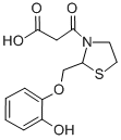CAS#: 161364-65-4, 3-[2-[(2-Hydroxyphenoxy)Methyl]-1,3-Thiazolidin-3-Yl]-3-Oxopropanoic Acid