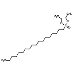 CAS 登录号：16165-72-3， 二乙基十八烷基膦酸酯