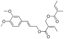 CAS#: 161928-84-3, [(Z)-2-[(E)-3-(3,4-Dimethoxyphenyl)Prop-2-Enoxy]Carbonylbut-2-Enyl] (E)-2-Methylbut-2-Enoate