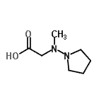 CAS#: 161975-85-5, N-Methyl-N-1-Pyrrolidinylglycine