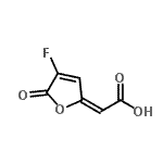 CAS#: 161985-55-3, (2E)-(4-Fluoro-5-Oxo-2(5H)-Furanylidene)Acetic Acid