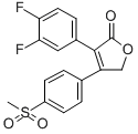 CAS#: 162011-83-8, 3-(3,4-Difluorophenyl)-4-(4-Methylsulfonylphenyl)-5H-Furan-2-One