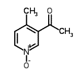 CAS#: 162150-31-4, 1-(4-Methyl-1-Oxido-3-Pyridinyl)Ethanone