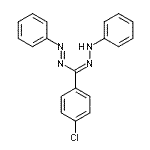 CAS 登录号：1622-15-7， (E)-1-[(Z)-(4-氯苯基)(苯基亚肼基)甲基]-2-苯偶氮