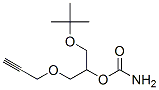 CAS 登录号：16221-56-0， 1-(1,1-二甲基乙氧基)-3-(2-丙炔基氧基)-2-丙醇氨基甲酸酯
