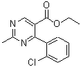 CAS#: 162509-17-3, Ethyl 4-(2-Chlorophenyl)-2-Methyl-5-Pyrimidinecarboxylate