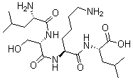 CAS#: 162559-45-7, L-Leucyl-L-Seryl-L-Lysyl-L-Leucine
