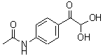 CAS 登录号：16267-10-0， N-[4-(2,2-二羟基乙酰基)苯基]-乙酰胺