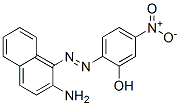 CAS 登录号：16279-53-1， 2-[(2-氨基-1-萘基)偶氮]-5-硝基苯酚