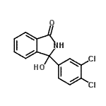 CAS 登录号：16289-13-7， 3-(3,4-二氯苯基)-3-羟基-1-异吲哚啉酮